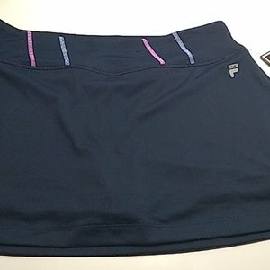Fila skirt short color blue navy large new  w tags